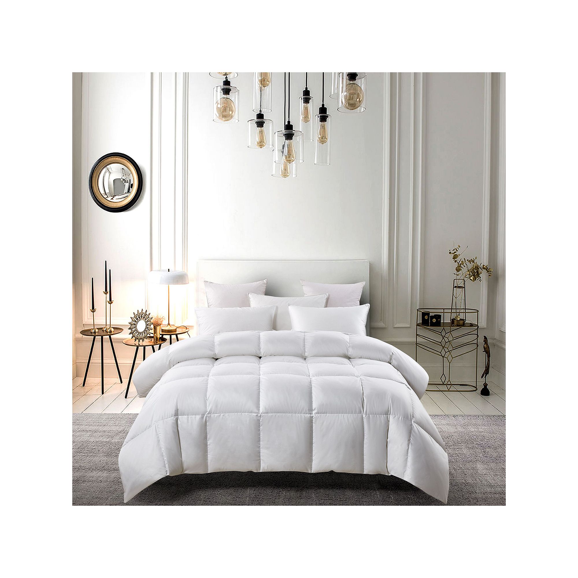 Serta® White Down Fiber Comforter - All Seasons Warmth