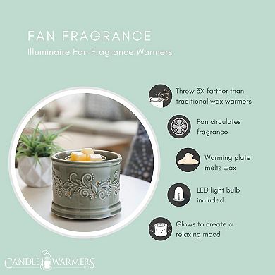 Candle Warmers Etc. Perennial Illuminaire Fan Wax Melt Warmer