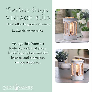 Candle Warmers Etc. Arbor Vintage Bulb Illumination Wax Melt Warmer