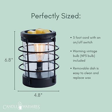 Candle Warmers Etc. Coastal Vintage Bulb Illumination Wax Melt Warmer