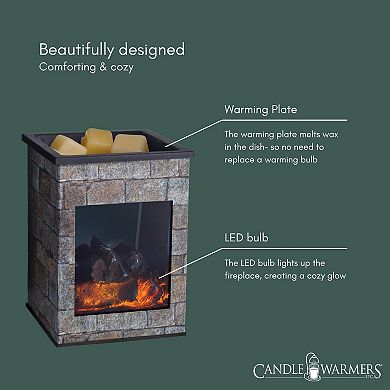 Candle Warmers Etc. Hearthstone Illuminaire Wax Melt Warmer