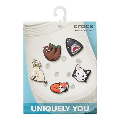 Crocs Animal Lover Adult 5-Pack Jibbitz Charm Set