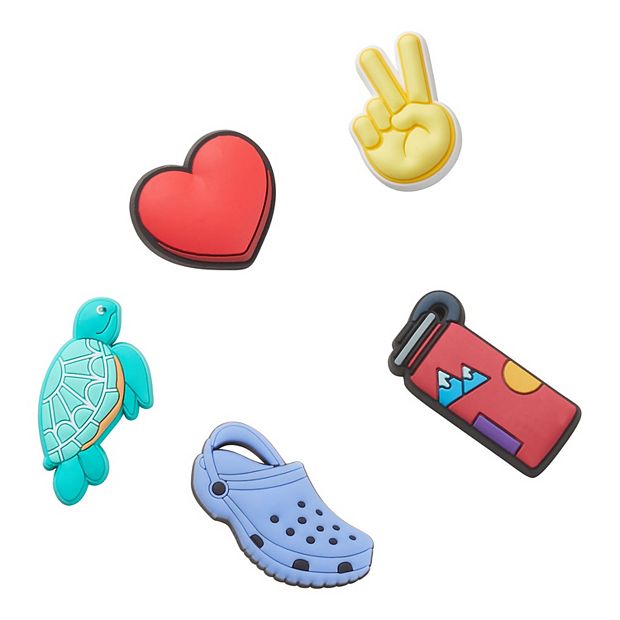 Heart Croc Charms, Valentines Charms, Shoe Croc Charms, Jibbitz