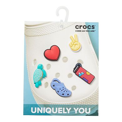 Crocs Peace Love & Outdoors Adult 5-Pack Jibbitz Charm Set