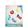 Crocs Peace Love & Outdoors Adult 5-Pack Jibbitz Charm Set