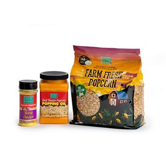 Wabash Valley Farms Real Theater Popcorn Combo Set