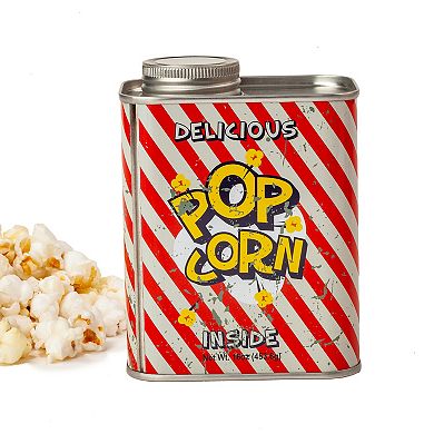 Wabash Valley Farms Retro Metal Popcorn Tins Collection