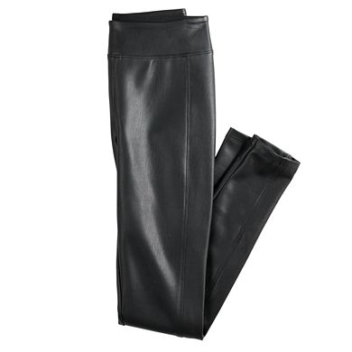 Juniors' Vylette™ Faux-Leather Leggings