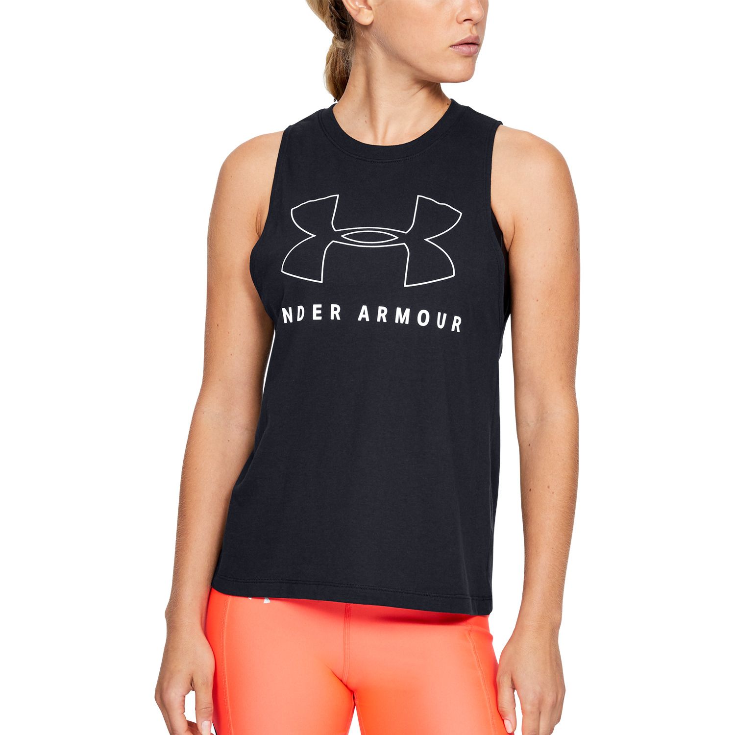 under armour muscle tee