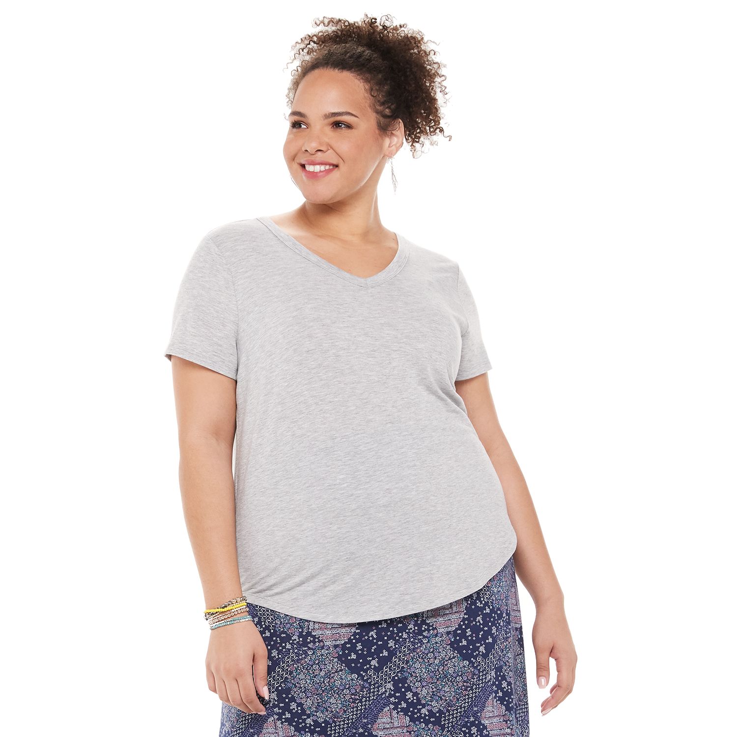 kohls junior plus tops