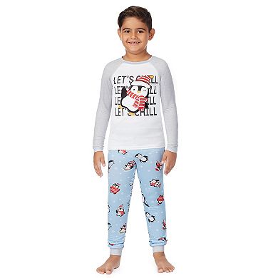 Boys 4-20 Jammies For Your Families® Cool Penguin Top & Pants Pajama Set by Cuddl Duds