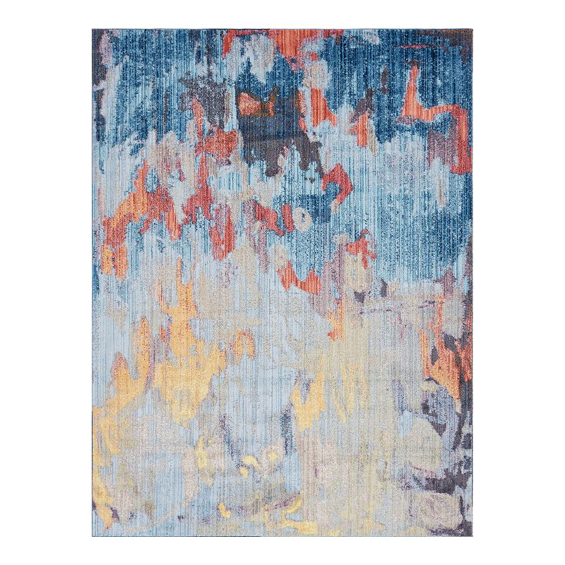 Jill Zarin Tribeca Downtown Rug, Multicolor, 8Ft Rnd