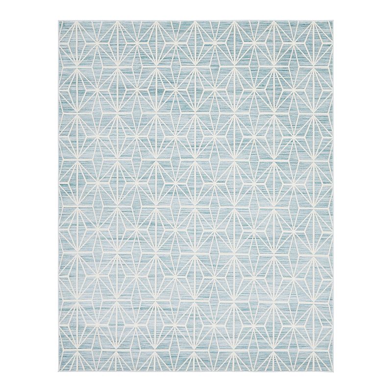 Jill Zarin Fifth Avenue Uptown Rug, Blue, 8Ft Rnd