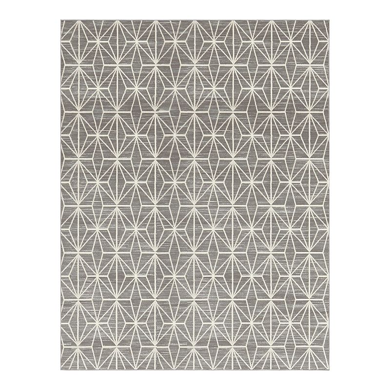 Jill Zarin Fifth Avenue Uptown Rug, Grey, 8Ft Rnd