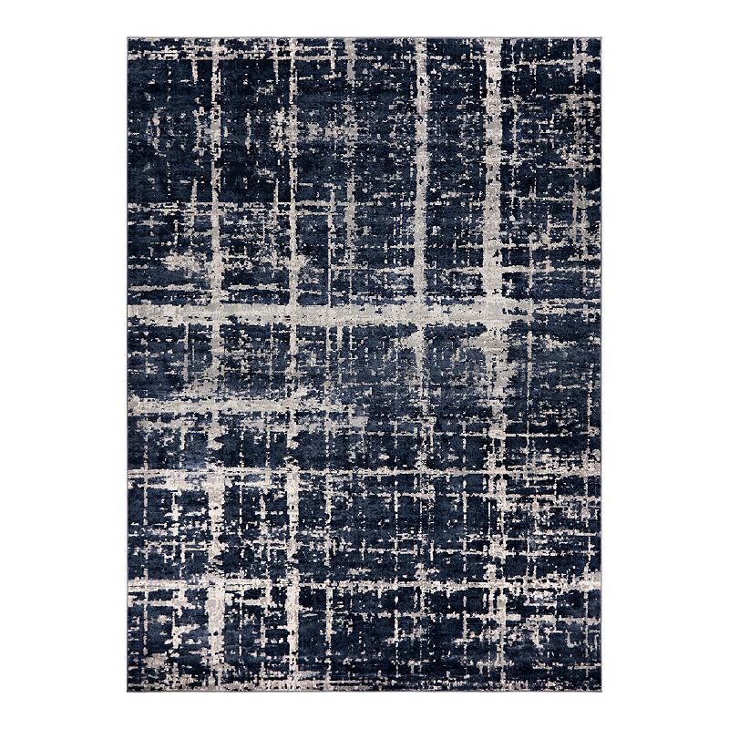 Jill Zarin Lexington Avenue Uptown Rug, Blue, 8Ft Rnd