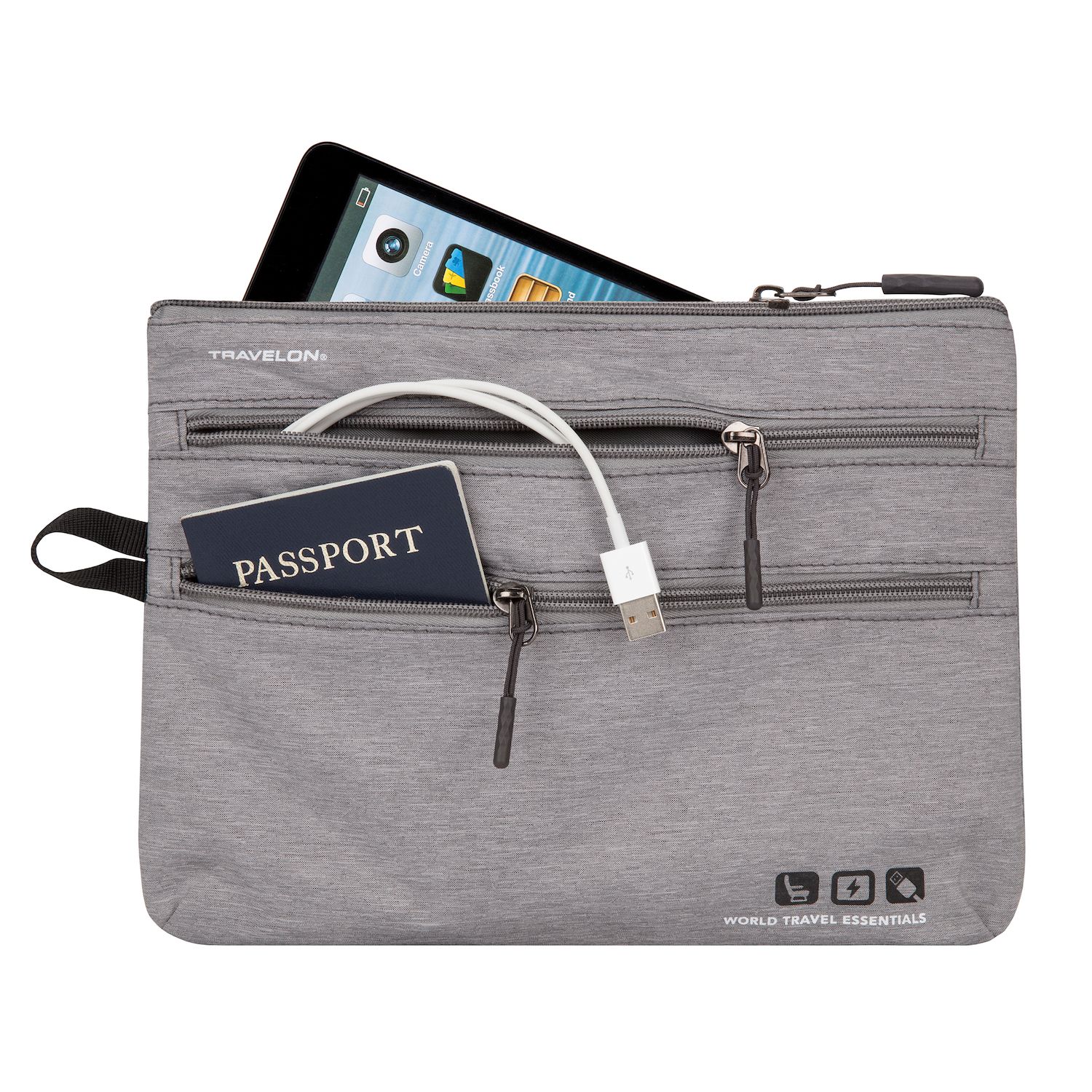 Sac De Voyage Et Organisateur Travelon Tech Accessoire - Noir, Neuf