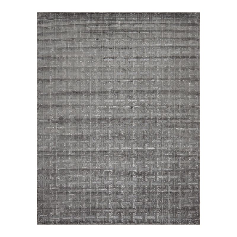 Jill Zarin Park Avenue Uptown Rug, Grey, 8Ft Rnd