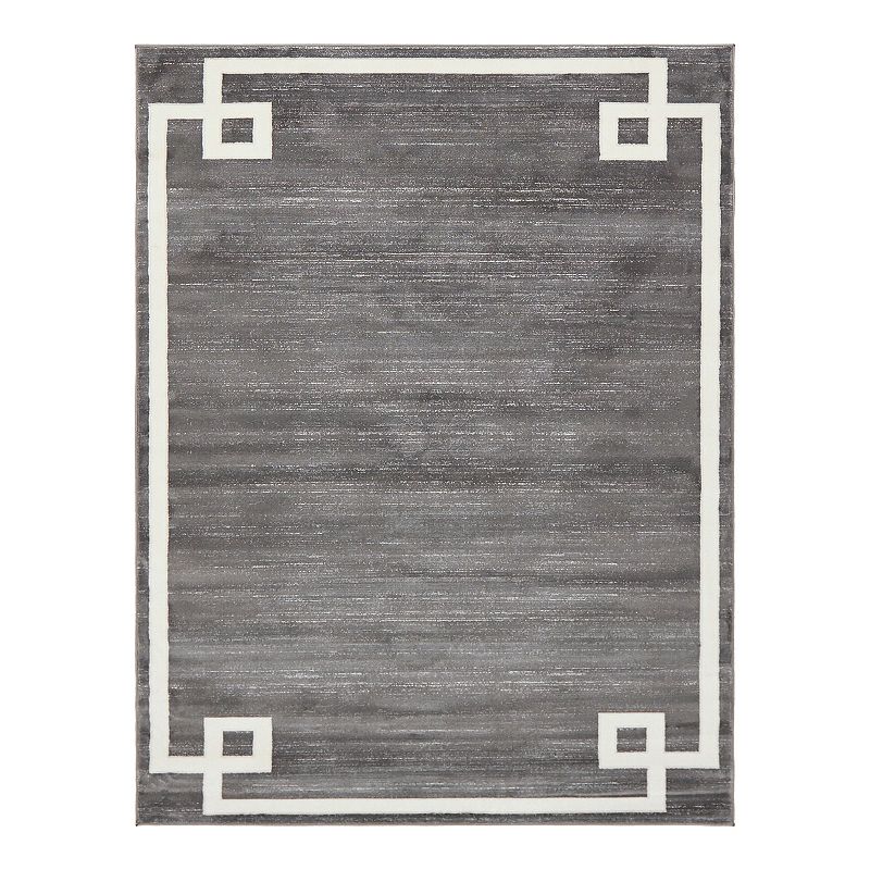 Jill Zarin Lenox Hill Uptown Rug, Grey, 8Ft Rnd