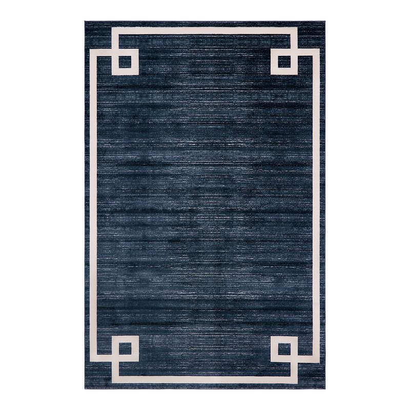 Jill Zarin Lenox Hill Uptown Rug, Blue, 8Ft Rnd