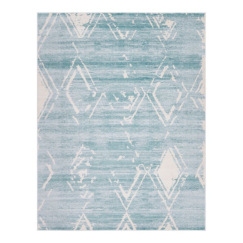 Jill Zarin Carnegie Hill Uptown Rug, Blue, 8Ft Rnd