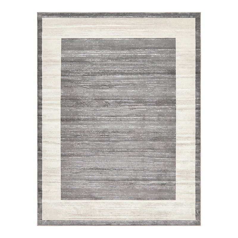 Jill Zarin Yorkville Uptown Rug, Grey, 8Ft Rnd