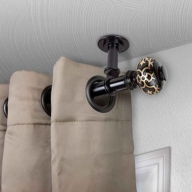 Rod Desyne 1" Maple Ceiling Curtain Rod