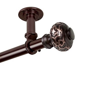Rod Desyne 1" Maple Ceiling Curtain Rod
