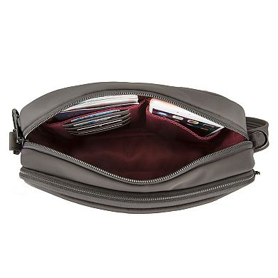 Travelon Anti-Theft Addison Dual Compartment Crossbody Bag