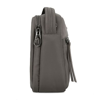 Travelon Anti-Theft Addison Dual Compartment Crossbody Bag