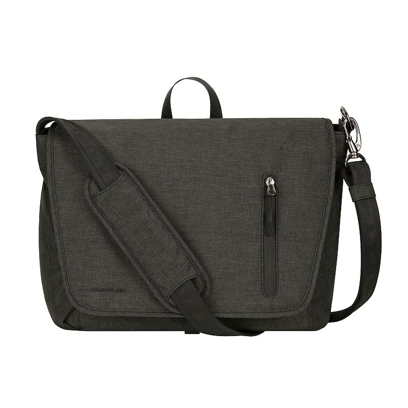 Travelon Anti-Theft Urban Messenger Bag, Grey