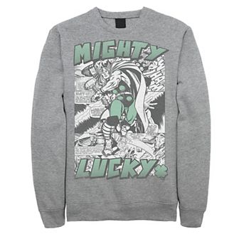 Men's Marvel Thor Mighty Lucky St. Patrick's Sweatshirt