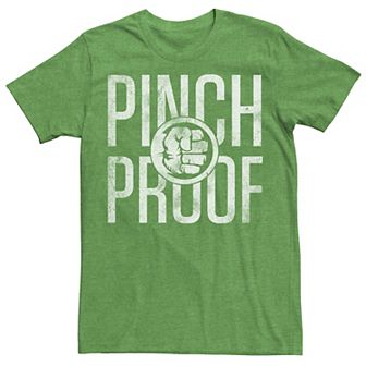 Men's Marvel Hulk Pinch Proof St. Patrick's Day Tee