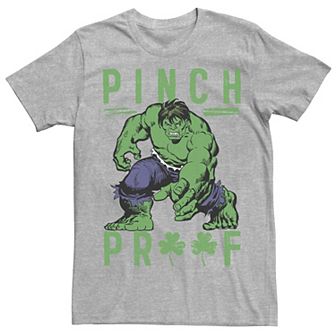 Men's Marvel St. Patty's Vintage Hulk Pinch Proof Tee