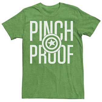 Men's Marvel Captain America Pinch Proof Tee
