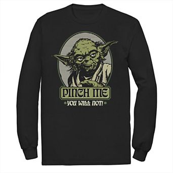 Men's Star Wars Yoda Pinch Me Not St. Patrick's Tee