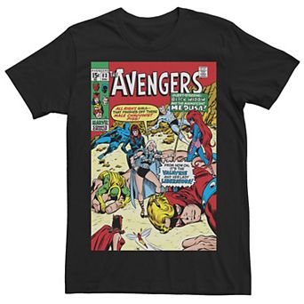 Men's Marvel The Avengers Valkyrie And Her Lady Liberators Cover Tee