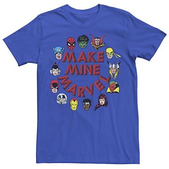 Men's Marvel Make Mine Marvel Circle Of Heroes Tee