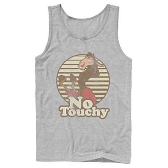 Men's Disney Emperor's New Groove Kuzco Llama No Touchy Tank Top