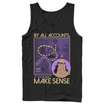 Disney's The Emperor's New Groove Kronk Doesn't Make Sense Men's Tank Top