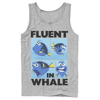 Men's Disney / Pixar Finding Dory Fluent in Whale Tank Top
