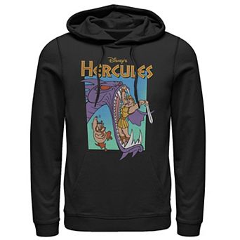Disney's Hercules Hydra Battle Retro Men's Hoodie