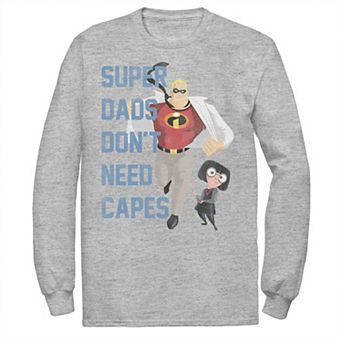 Disney / Pixar's The Incredibles Men's Super Dads No Capes Tee