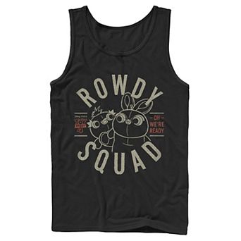 Disney / Pixar's Toy Story 4 Ducky & Bunny Men's Rowdy Squad Logo Tank Top