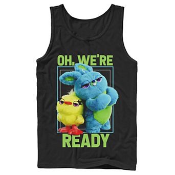 Disney / Pixar's Toy Story 4 Ducky & Bunny Men's Oh, We're Ready Tank Top