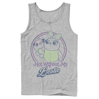 Men's Disney / Pixar Toy Story 4 Ducky & Bunny My Bestie Poster Tank Top
