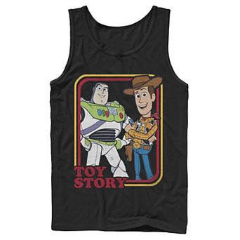 Disney / Pixar's Toy Story Buzz Lightyear Woody Men's Buds Tank Top