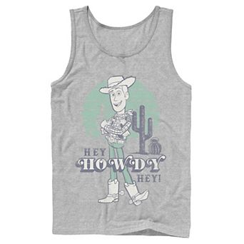Men's Disney / Pixar Toy Story Pastel Hey Howdy Hey Woody Tank Top