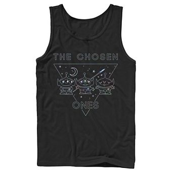 Disney / Pixar's Toy Story Aliens Men's Rainbow The Chosen Ones Tank Top