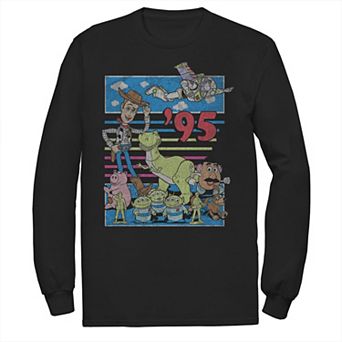 Disney / Pixar's Toy Story Men's 95 Retro Distressed Colorful Tee
