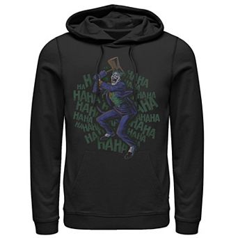 Men's Batman The Joker Smashing Time Portrait Hoodie